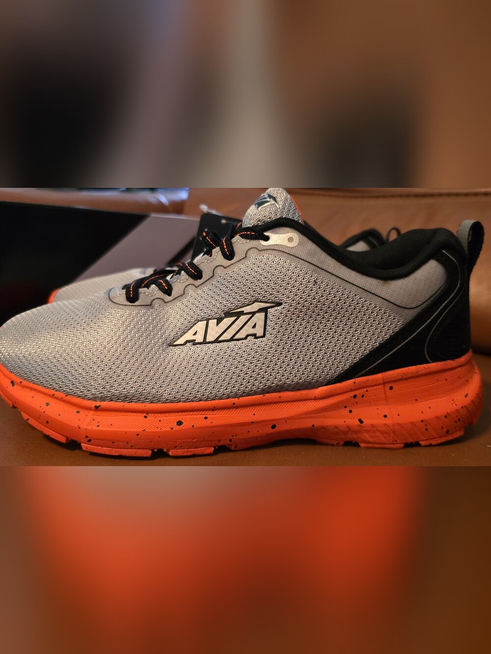 Avia Running Shoes Grey and Orange